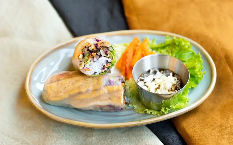 Rouleau printemps veggie